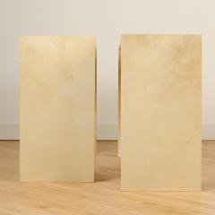 Jean Michel Frank A pair of console tables covered in parchment in the manner of Jean Michel Frank - 1757943