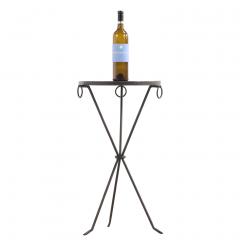 Jean Michel Frank A pair of iron and mahogany drinks tables in the manner of Jean Michel Frank  - 4357778