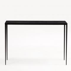 Jean Michel Frank A pair of iron console tables in the manner of Jean Michel Frank  - 4439279