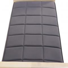 Jean Michel Frank A pair of large parchment covered upholstered benches  - 4434035