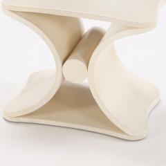 Jean Michel Frank A parchment covered stool or end table in the manner of Jean Michel Frank  - 4598368
