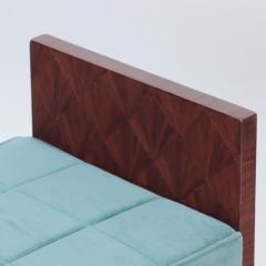 Jean Michel Frank A wooden upholstered bench in the manner of Jean Michel Frank contemporary  - 3269473