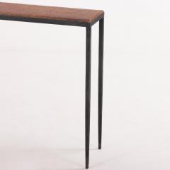 Jean Michel Frank A wrought iron console table in the manner of Jean Michel Frank Contemporary  - 3918227