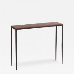 Jean Michel Frank A wrought iron console table in the manner of Jean Michel Frank Contemporary  - 3922659