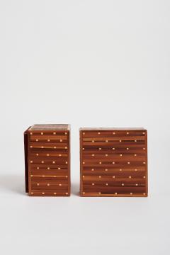 Jean Michel Frank Art Deco Straw Marquetry Box - 1990251