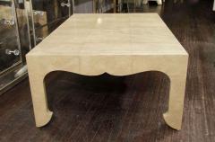Jean Michel Frank Chinoiserie Style Shagreen Coffee Table - 4206870