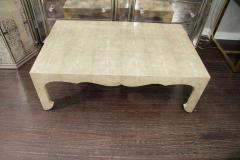 Jean Michel Frank Custom Cocktail Table in Genuine Shagreen - 3101450