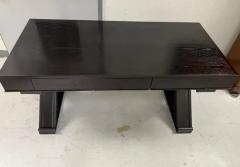 Jean Michel Frank Custom French Modern Neoclassical Carved and Cerused Oak Desk Jean Michel Frank - 3248045