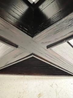 Jean Michel Frank Custom French Modern Neoclassical Carved and Cerused Oak Desk Jean Michel Frank - 3248046