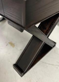 Jean Michel Frank Custom French Modern Neoclassical Carved and Cerused Oak Desk Jean Michel Frank - 3248089