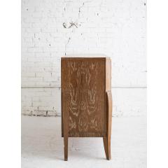 Jean Michel Frank French Art Deco Cerused Oak Server Cabinet 1940s - 4462631