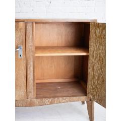 Jean Michel Frank French Art Deco Cerused Oak Server Cabinet 1940s - 4462638