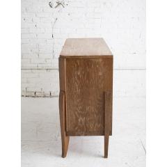 Jean Michel Frank French Art Deco Cerused Oak Server Cabinet 1940s - 4462641