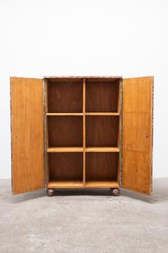 Jean Michel Frank French Gouge Carved Cerused Cabinet - 4130264