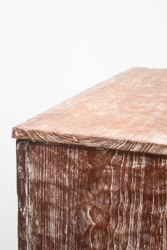 Jean Michel Frank French Gouge Carved Cerused Cabinet - 4130275