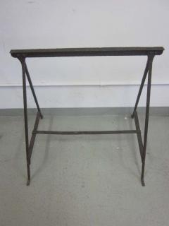 Jean Michel Frank French Hammered Iron Desk Sofa Table Base Giacometti Jean Michel Frank 1930 - 1723083