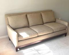 Jean Michel Frank French Mid Century Modern Style Sofa Couch in the style of Jean Michel Frank - 3422096