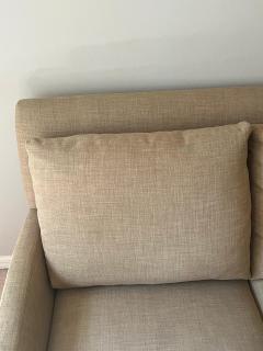 Jean Michel Frank French Mid Century Modern Style Sofa Couch in the style of Jean Michel Frank - 3422097