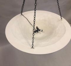 Jean Michel Frank French Modern Neoclassical Plaster Chandelier Jean Michel Frank and Giacometti - 2372141