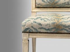 Jean Michel Frank Jean Michel Frank Louis XVI Style Six Dining Chairs Parchment France 1930s - 4015065
