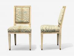 Jean Michel Frank Jean Michel Frank Louis XVI Style Six Dining Chairs Parchment France 1930s - 4015068