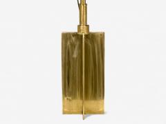 Jean Michel Frank Jean Michel Frank Style Mid Century Modern Bronze Table Lamps 1970s - 4202382