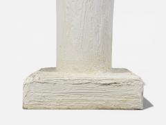 Jean Michel Frank Jean Michel Frank Style Monumental Torchiere Lamps Plaster 20th c  - 4503533