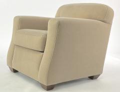 Jean Michel Frank Jean Michel Frank attributed pair of club chair with tapered end leg - 1681951