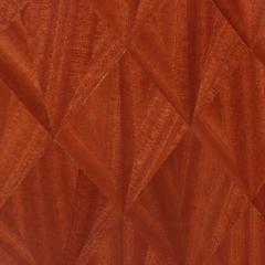 Jean Michel Frank Mahogany Straw Marquetry Veneer Screen in Manner of Jean Michel Frank  - 4311709