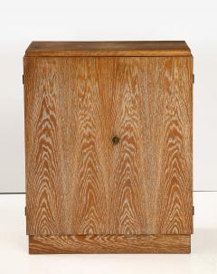 Jean Michel Frank Modernist Limed Oak Cabinet France c 1930 40 - 3590326