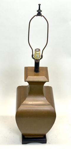 Jean Michel Frank PAIR Large French Modern Neoclassical Antik Brass Table Lamps Jean Michel Frank - 4529722