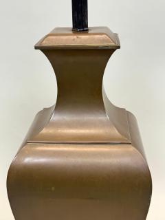 Jean Michel Frank PAIR Large French Modern Neoclassical Antik Brass Table Lamps Jean Michel Frank - 4529725