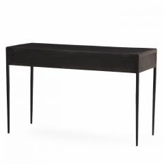 Jean Michel Frank Painted Iron and Leather Writing Desk  - 4602453