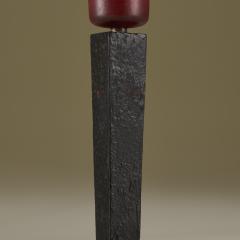 Jean Michel Frank Pair of 1940 iron tripod table lamps by Jean Michel Frank for Bustillo - 4206575
