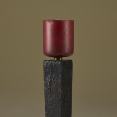 Jean Michel Frank Pair of 1940 iron tripod table lamps by Jean Michel Frank for Bustillo - 4206576