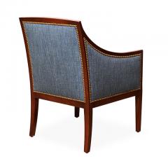 Jean Michel Frank Pair of Armchairs in Mahogany Attributed to Jean Michel Frank - 569394