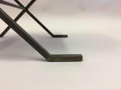 Jean Michel Frank Pair of French Modern Neoclassical Benches in the Style of Jean Michel Frank - 4108749