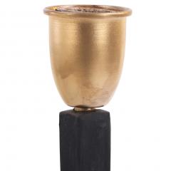 Jean Michel Frank Pair of Iron Tripod Table Lamps in the Manner of Jean Michel Frank Contemporary - 4722141