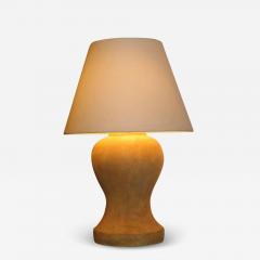 Jean Michel Frank Pair of Modern Neoclassical Plaster Table Lamps after Jean Michel Frank - 1682841