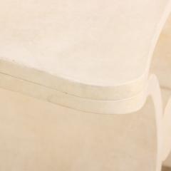Jean Michel Frank Parchment Covered Waterfall Coffee or End Table - 4706339
