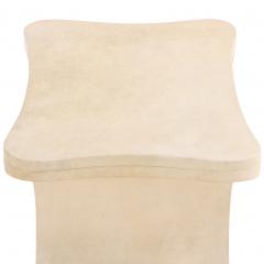 Jean Michel Frank Parchment Covered Waterfall Coffee or End Table - 4706340