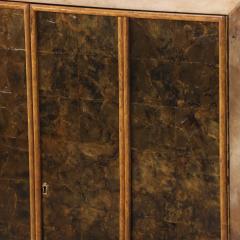 Jean Michel Frank Parchment and Mica Cabinet in the Manner of Jean Michel Frank  - 4722375