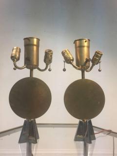Jean Michel Frank RARE ART DECO DISC AND STAR LAMPS AFTER JEAN MICHEL FRANK - 869612