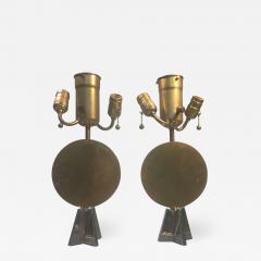Jean Michel Frank RARE ART DECO DISC AND STAR LAMPS AFTER JEAN MICHEL FRANK - 871624