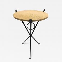 Jean Michel Frank Two French Mid Century Modern Neoclassical Side Tables Style Jean Michel Frank - 1821722