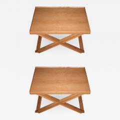 Jean Michel Frank Two end tables designed by J M Frank and A Chanaux - 917172