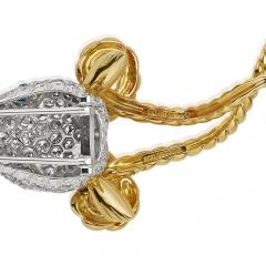 Jean Michel Schlumberger Jean Schlumberger for Tiffany Co Gazelle Brooch - 4518194