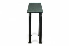 Jean Michel Wilmotte French Iron and Mirrored Glass Console Table manner of Jean Michel Wilmotte - 4273160