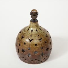 Jean Morel Jean Morel Cut out Ceramic Lamp France c 1960 - 1961017