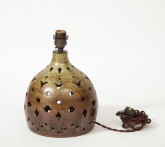 Jean Morel Jean Morel Cut out Ceramic Lamp France c 1960 - 1961018